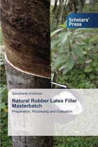 Natural Rubber Latex Filler Masterbatch