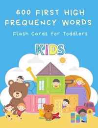 600 First High Frequency Words Flash Cards for Toddlers