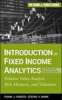 Introduction To Fixed Income Analytics