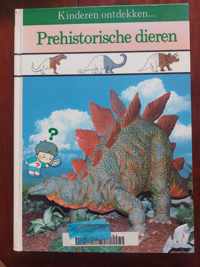 Prehistorische dieren. kinderen ontdekke