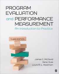 Program Evaluation and Performance Measurement