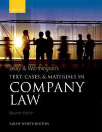 Sealy & Worthington's Text, Cases, and Materials in Company Law