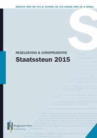 Regelgeving en jurisprudentie staatssteun 2015