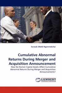 Cumulative Abnormal Returns During Merger and Acquisition Announcement