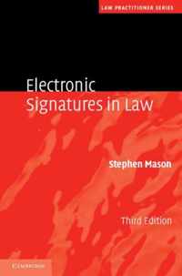 Electronic Signatures In Law