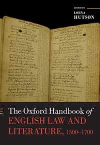 The Oxford Handbook of English Law and Literature, 1500-1700