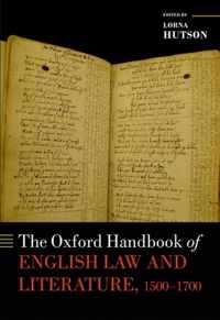 The Oxford Handbook of English Law and Literature, 1500-1700