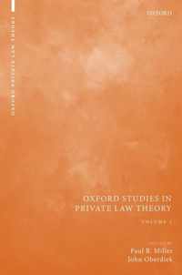 Oxford Studies in Private Law Theory