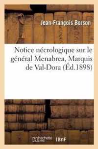 Notice Necrologique Sur Le General Menabrea, Marquis de Val-Dora