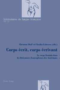 Corps écrit, corps écrivant