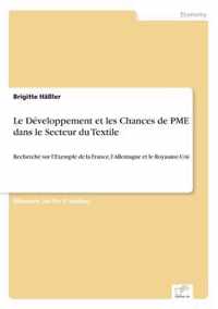 Le Developpement et les Chances de PME dans le Secteur du Textile