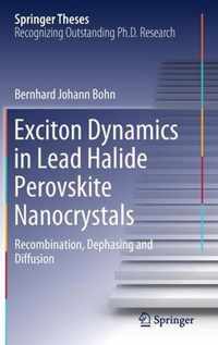 Exciton Dynamics in Lead Halide Perovskite Nanocrystals