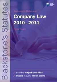 Blackstone's Statutes On Company Law