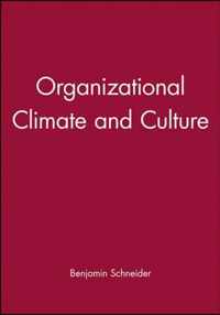 Organizational Climate and Culture