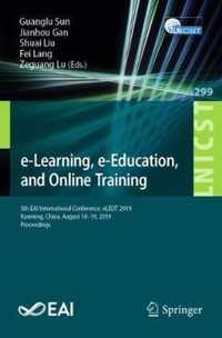 e-Learning, e-Education, and Online Training