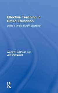 Effective Teaching in Gifted Education