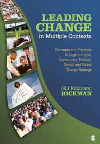 Leading Change in Multiple Contexts