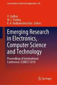 Emerging Research in Electronics, Computer Science and Technology