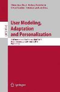 User Modeling Adaptation and Personalization