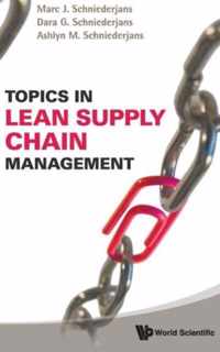 Topics In Lean Supply Chain Management