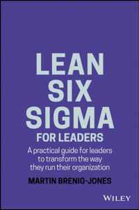 Lean Six Sigma For Leaders