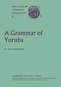 A Grammar of Yoruba