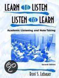 Learn to Listen, Listen to Learn