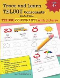 Trace and learn TELUGU Consonants