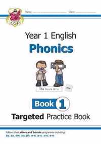 KS1 English Targeted Practice Book: Phonics - Year 1 Book 1