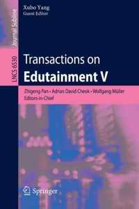 Transactions on Edutainment V