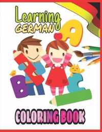 Learning German Coloring Book