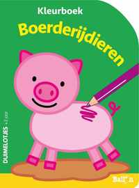 Ballon Boerderijdieren kleurboek