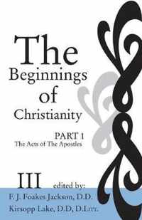 The Beginnings of Christianity