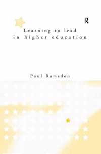 Learning to Lead in Higher Education