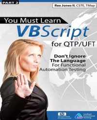 (part 2) You Must Learn VBScript for Qtp/Uft