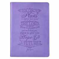 Journal Classic Purple I Know the Plans