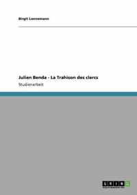 Julien Benda - La Trahison des clercs