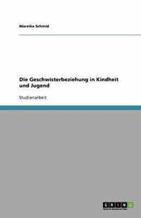 Die Geschwisterbeziehung in Kindheit und Jugend