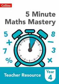 Collins Ks2 Revision and Practice - 5 Minute Maths Mastery Book 4