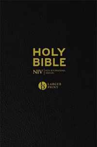 NIV Larger Print Black Leather Bible