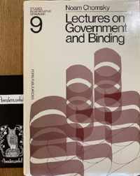 Lectures on government and binding