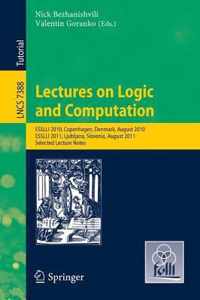 Lectures on Logic and Computation