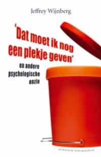 'Dat moet ik nog een plekje geven'