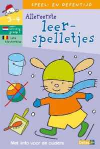 Speel En Oefentijd Allereerste Leerspelletjes 3-4 Jaar