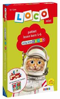 Loco mini veilig leren lezen pakket lezen kern 1-6 - Paperback (9789048741526)