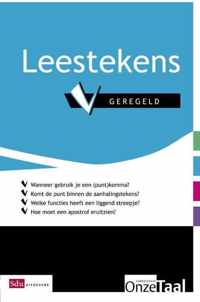 Leestekens geregeld