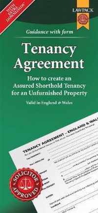 Unfurnished Tenancy Agreement Form Pack