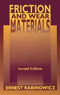 Friction And Wear Of Materials