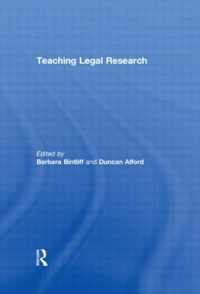 Teaching Legal Research