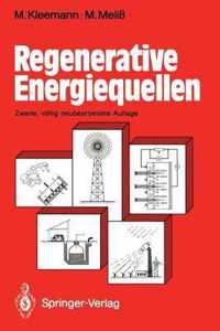 Regenerative Energiequellen